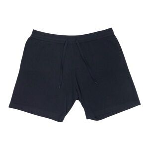 NAADAM Men's Signature Cashmere Shorts Size XL Dark Navy Blue 8" Inseam
